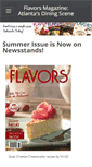 Mobile Screenshot of flavorsmagazine.com